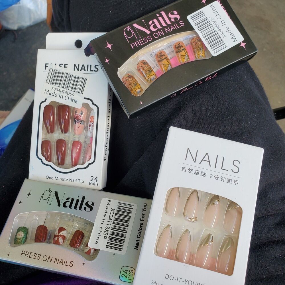 Bundle 4 Box Press On Nails